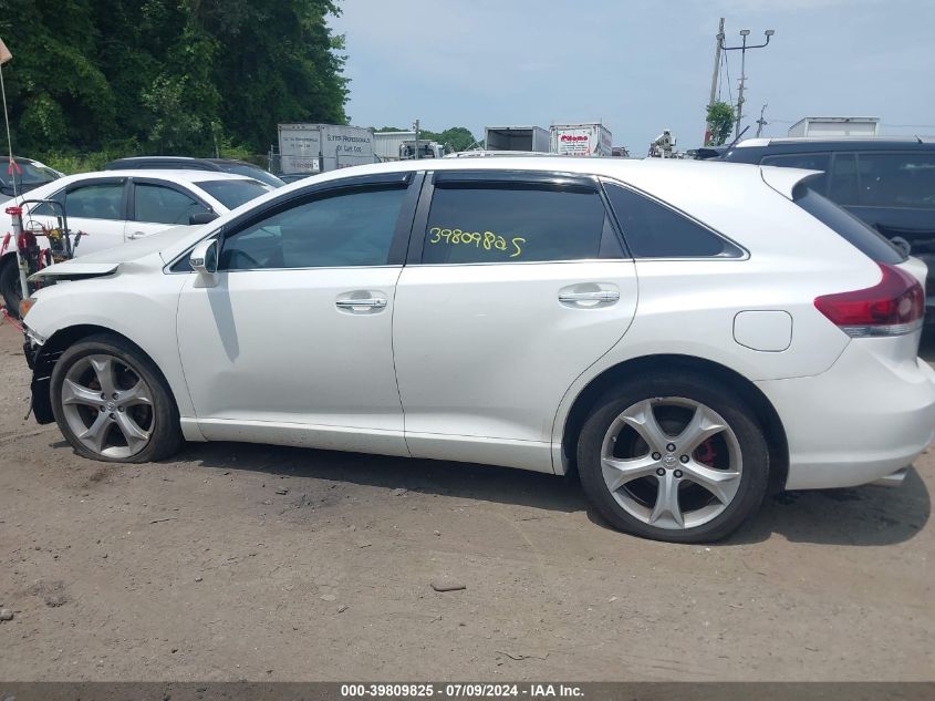 2014 Toyota Venza Xle V6 VIN: 4T3BK3BBXEU106011 Lot: 39809825