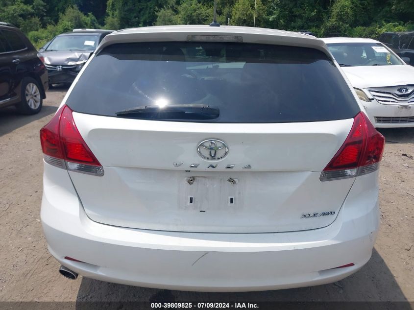 2014 Toyota Venza Xle V6 VIN: 4T3BK3BBXEU106011 Lot: 39809825