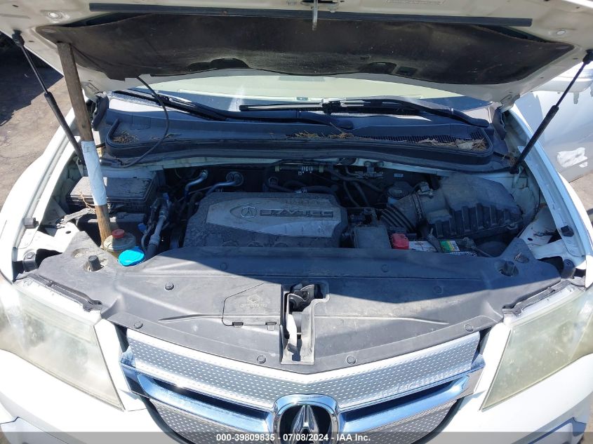 2009 Acura Mdx Technology Package VIN: 2HNYD28459H509496 Lot: 39809835