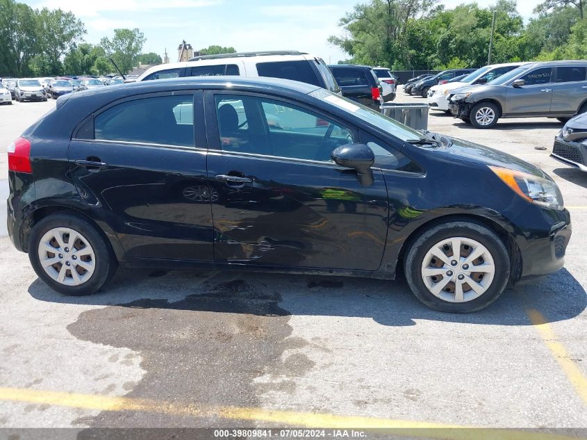 2013 Kia Rio Lx VIN: KNADM5A39D6212309 Lot: 39809841