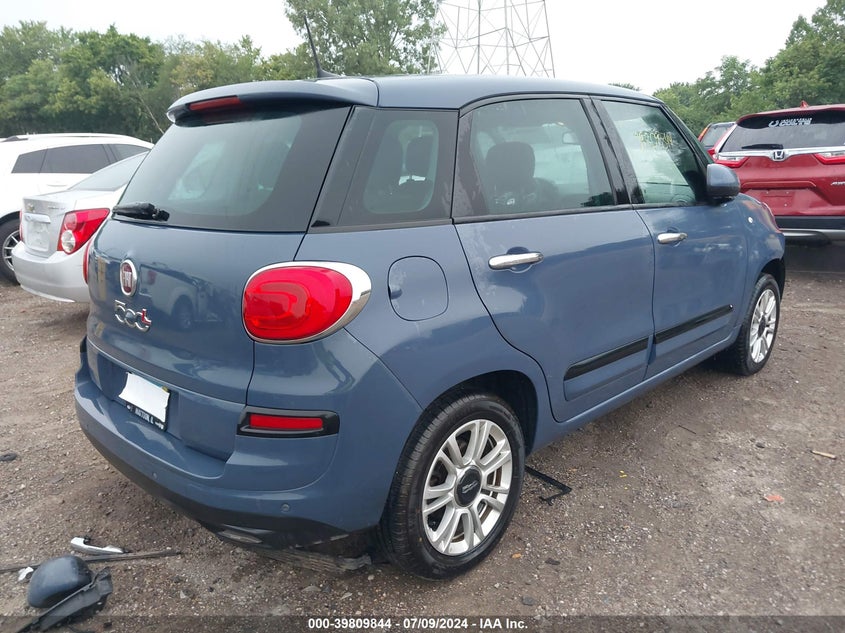 2018 Fiat 500L Pop VIN: ZFBCFAAH8JZ040753 Lot: 39809844