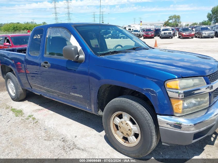 2005 Chevrolet Colorado Ls VIN: 1GCCS198758117024 Lot: 39809849