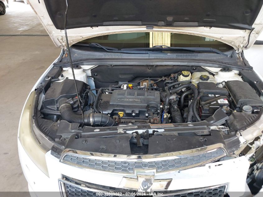 2012 Chevrolet Cruze Lt VIN: 1G1PE5SC6C7160327 Lot: 39809862