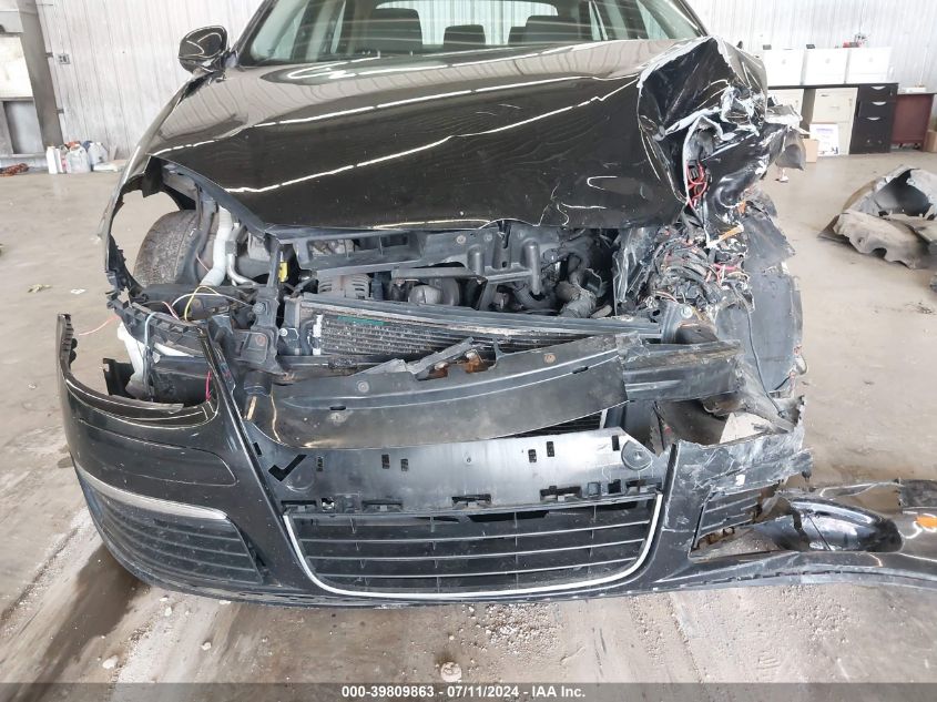 2006 Volkswagen Jetta Value Edition VIN: 3VWPF71K76M707489 Lot: 39809863