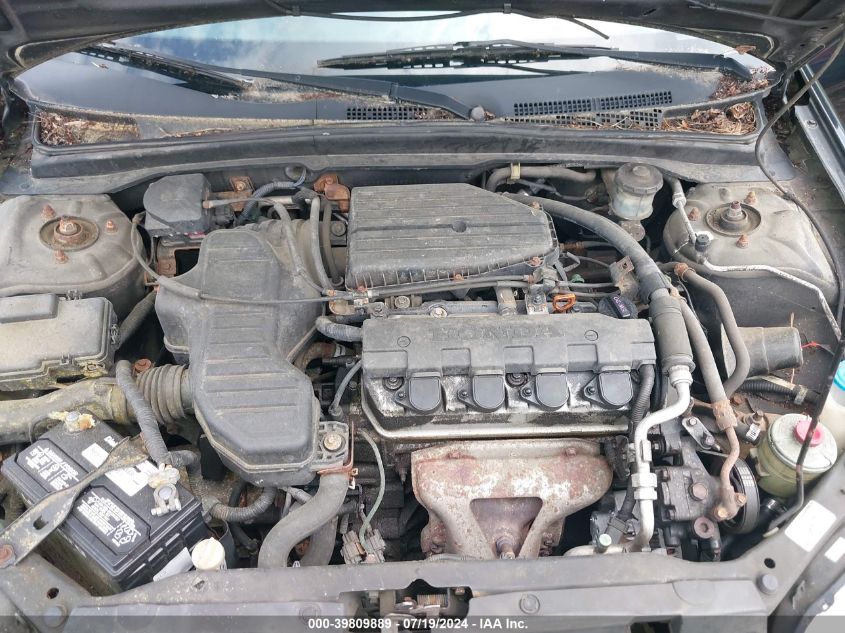 2003 Honda Civic Lx VIN: 2HGES16553H606436 Lot: 39809889