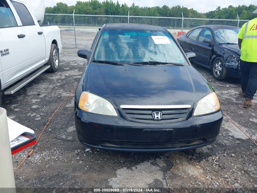 2003 Honda Civic Lx VIN: 2HGES16553H606436 Lot: 39809889