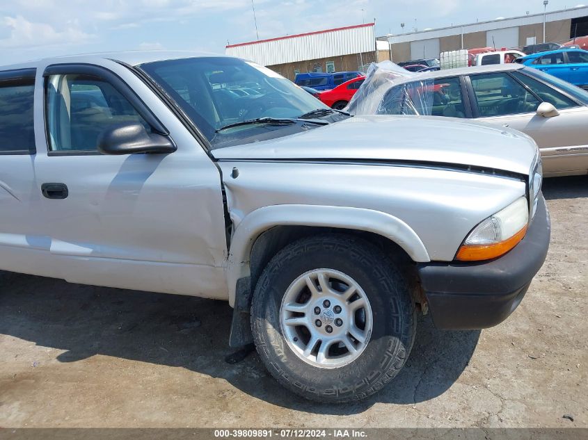 2003 Dodge Dakota Quad Sport VIN: 1D7HG38X33S212164 Lot: 39809891