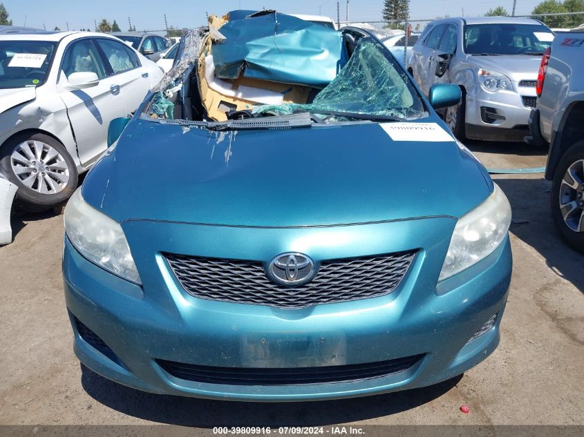 2010 Toyota Corolla Le VIN: 2T1BU4EE5AC400006 Lot: 39809916