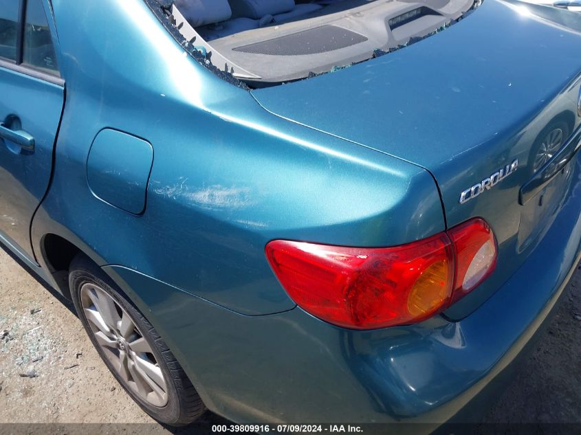 2010 Toyota Corolla Le VIN: 2T1BU4EE5AC400006 Lot: 39809916