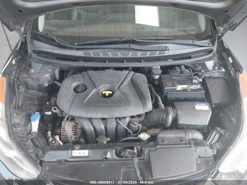 2013 Hyundai Elantra Gs/Se VIN: KMHDH6AE4DU019104 Lot: 39809917