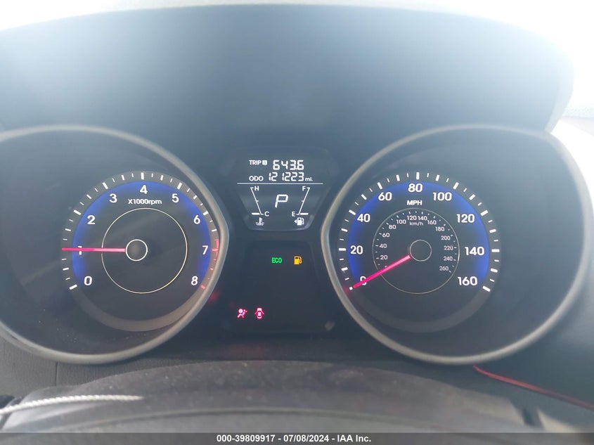 2013 Hyundai Elantra Gs/Se VIN: KMHDH6AE4DU019104 Lot: 39809917