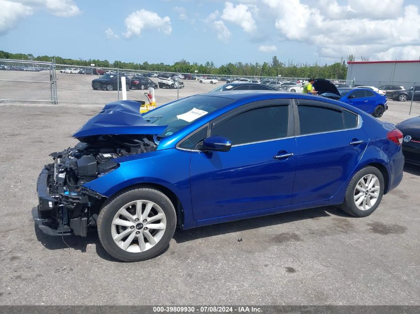 2017 Kia Forte S VIN: 3KPFL4A71HE043110 Lot: 39809930