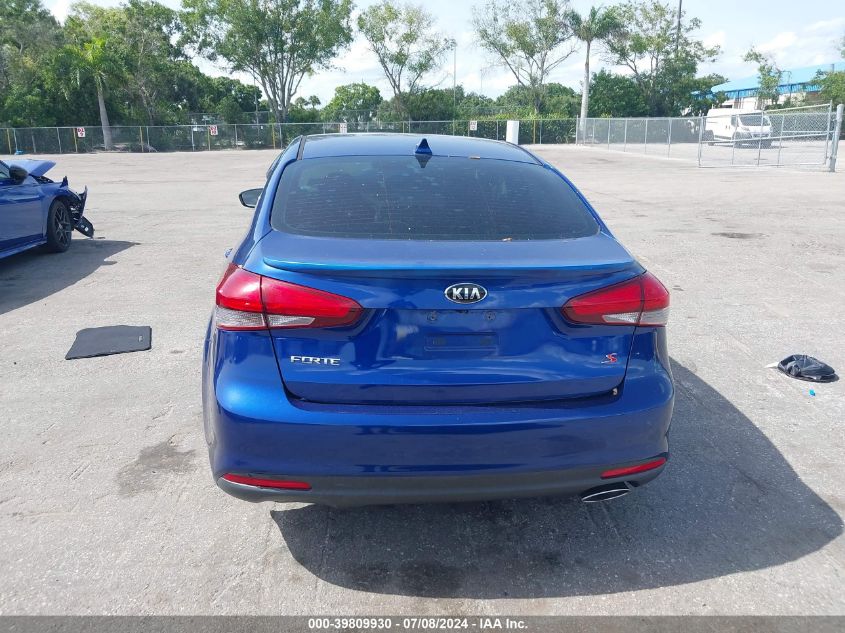 2017 Kia Forte S VIN: 3KPFL4A71HE043110 Lot: 39809930