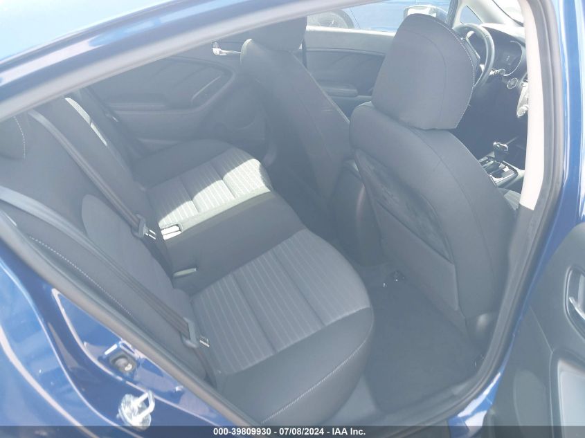 2017 Kia Forte S VIN: 3KPFL4A71HE043110 Lot: 39809930