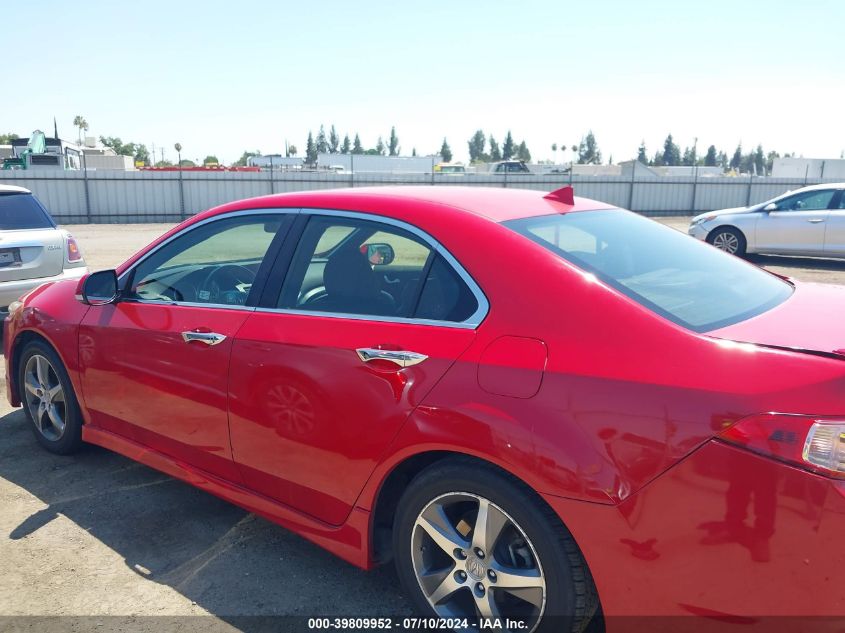 2012 Acura Tsx 2.4 VIN: JH4CU2F89CC018394 Lot: 39809952