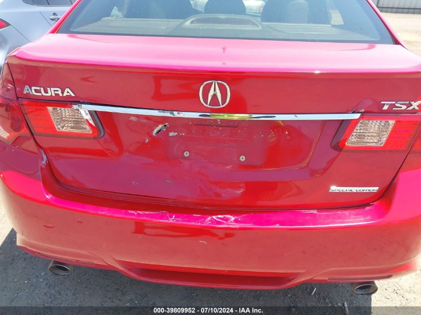 2012 Acura Tsx 2.4 VIN: JH4CU2F89CC018394 Lot: 39809952