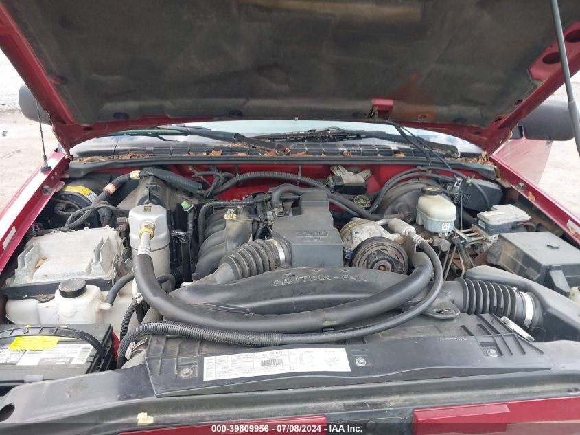 2000 GMC Sonoma Sls VIN: 1GTCS1949Y8143528 Lot: 39809956