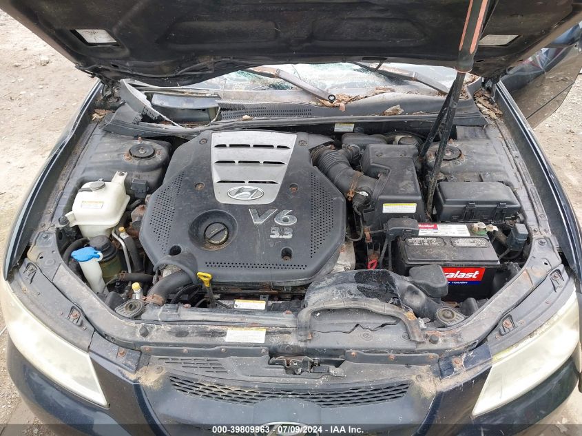 2006 Hyundai Sonata Gls/Lx VIN: 5NPEU46F76H058373 Lot: 39809963