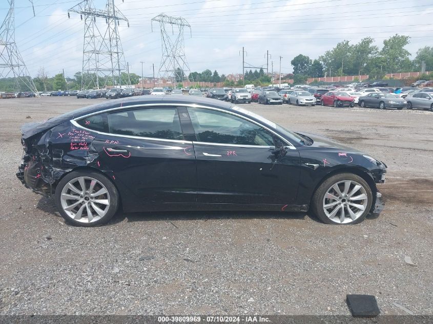 5YJ3E1EA1JF136453 2018 Tesla Model 3 Long Range/Mid Range