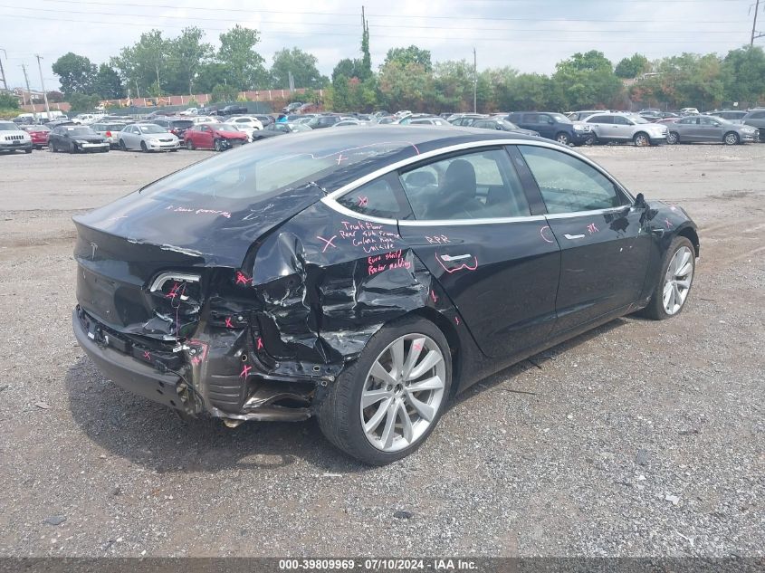 2018 Tesla Model 3 Long Range/Mid Range VIN: 5YJ3E1EA1JF136453 Lot: 39809969