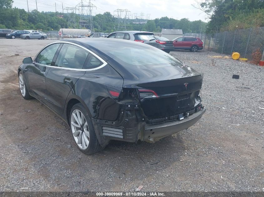 2018 Tesla Model 3 Long Range/Mid Range VIN: 5YJ3E1EA1JF136453 Lot: 39809969