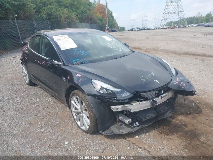 5YJ3E1EA1JF136453 2018 Tesla Model 3 Long Range/Mid Range