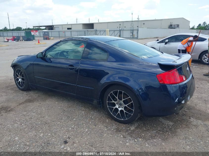 2004 Infiniti G35 VIN: JNKCV54EX4M306797 Lot: 39809971