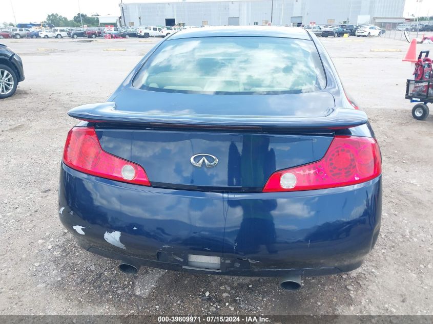 2004 Infiniti G35 VIN: JNKCV54EX4M306797 Lot: 39809971