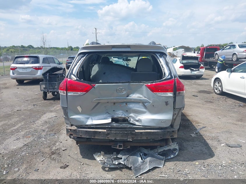 2014 Toyota Sienna Le V6 8 Passenger VIN: 5TDKK3DC2ES508807 Lot: 39809976