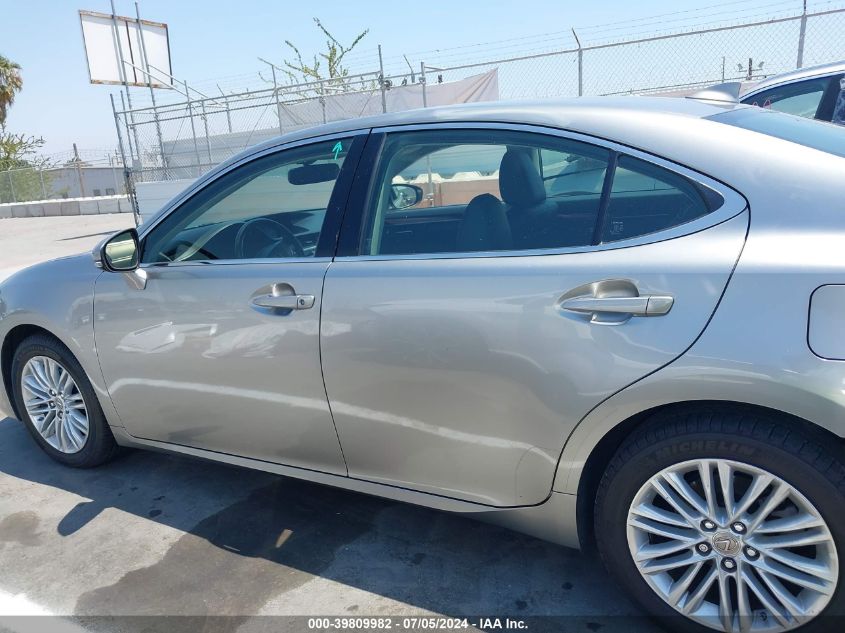 2015 Lexus Es 350 VIN: JTHBK1GG3F2178797 Lot: 39809982