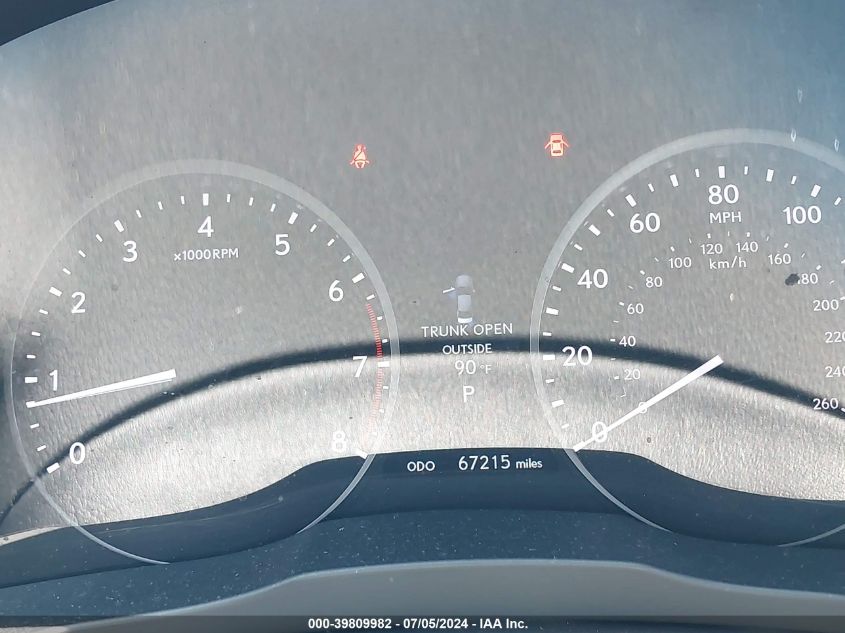 2015 Lexus Es 350 VIN: JTHBK1GG3F2178797 Lot: 39809982