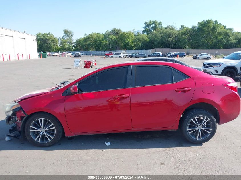 2016 Toyota Corolla Le Plus VIN: 2T1BURHE2GC551385 Lot: 39809989