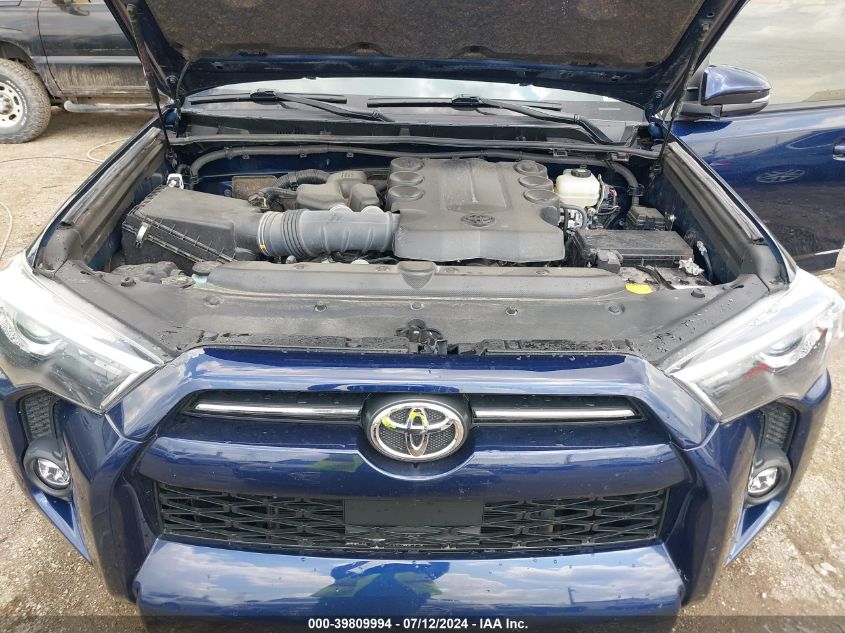 2021 Toyota 4Runner Sr5 Premium VIN: JTENU5JR9M5957591 Lot: 39809994