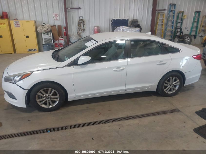 2015 Hyundai Sonata Se VIN: 5NPE24AF2FH247476 Lot: 39809997