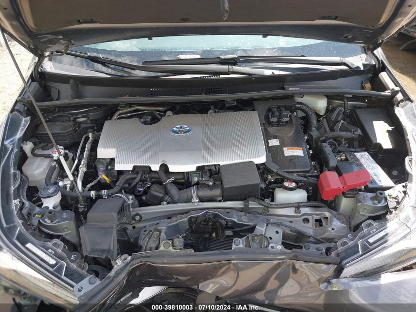 2022 Toyota Prius Le VIN: JTDKAMFU4N3160881 Lot: 39810003