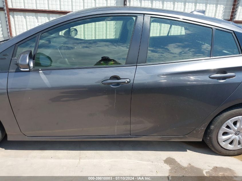 2022 Toyota Prius Le VIN: JTDKAMFU4N3160881 Lot: 39810003