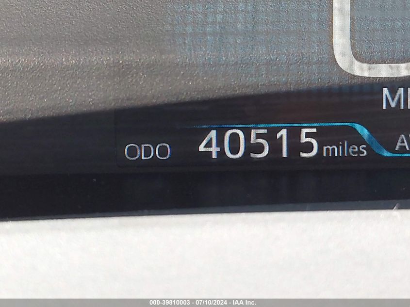 2022 Toyota Prius Le VIN: JTDKAMFU4N3160881 Lot: 39810003