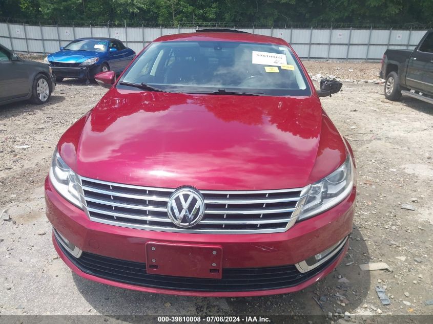 2015 Volkswagen Cc 2.0T Sport VIN: WVWBP7AN0FE812658 Lot: 39810008