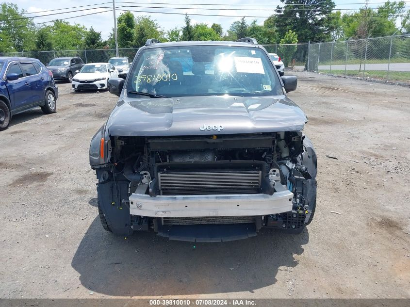 2018 Jeep Renegade Latitude Fwd VIN: ZACCJABB0JPJ59222 Lot: 39810010