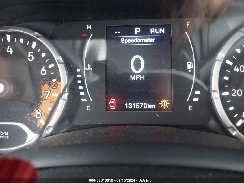 2018 Jeep Renegade Latitude Fwd VIN: ZACCJABB0JPJ59222 Lot: 39810010