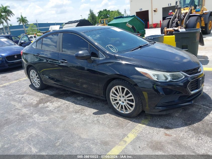 2016 Chevrolet Cruze Ls VIN: 1G1BC5SMXG7307554 Lot: 39810023