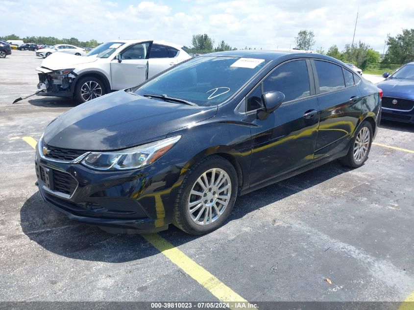 2016 Chevrolet Cruze Ls VIN: 1G1BC5SMXG7307554 Lot: 39810023