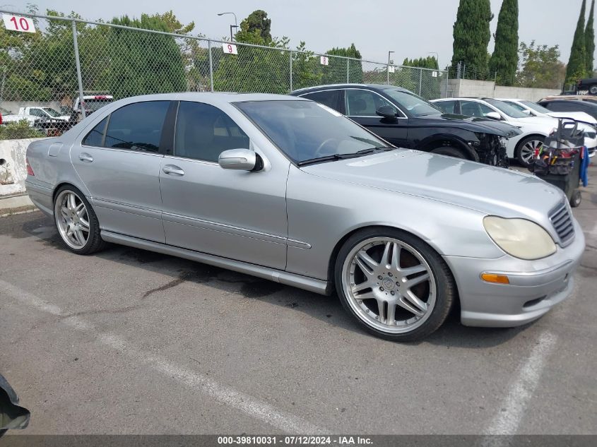 2001 Mercedes-Benz S 55 Amg VIN: WDBNG73JX1A179706 Lot: 39810031