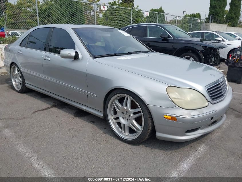 2001 Mercedes-Benz S 55 Amg VIN: WDBNG73JX1A179706 Lot: 39810031