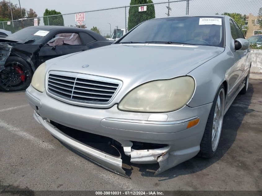 2001 Mercedes-Benz S 55 Amg VIN: WDBNG73JX1A179706 Lot: 39810031