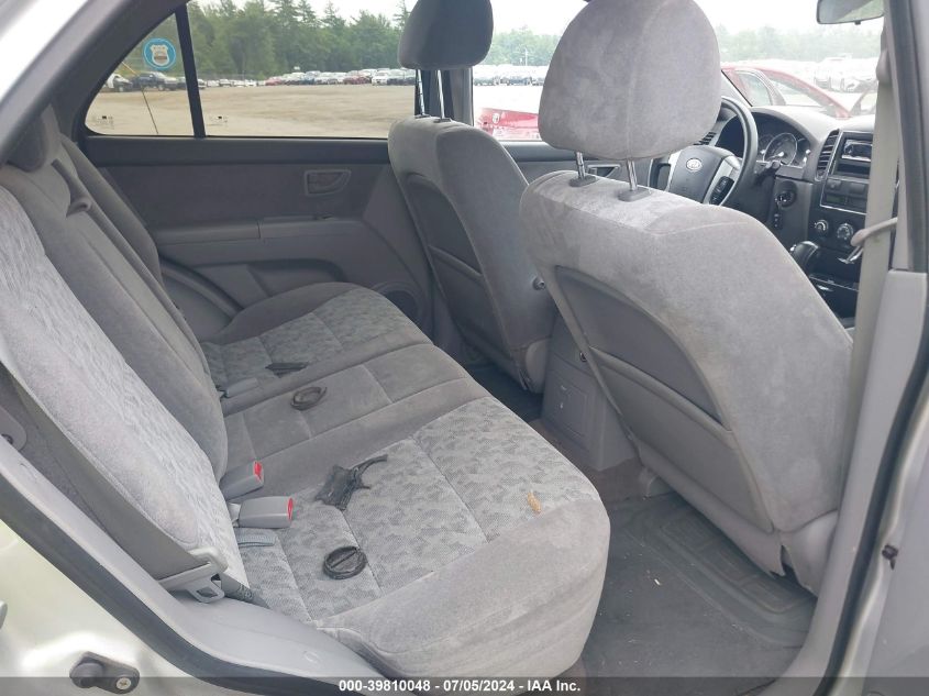 2008 Kia Sorento Lx VIN: KNDJC735285807128 Lot: 39810048