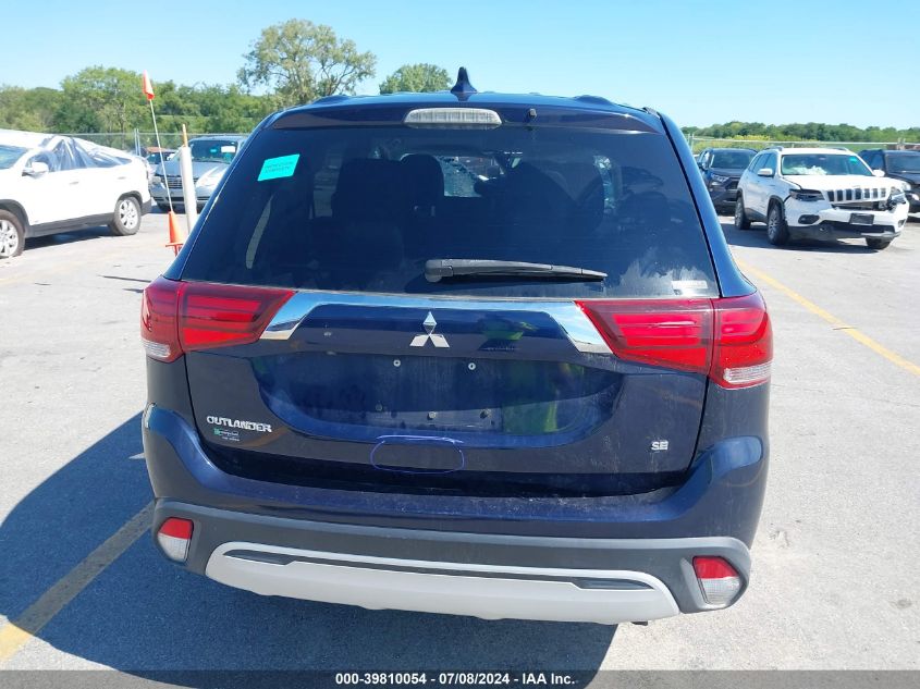 2020 Mitsubishi Outlander Es 2.4 S-Awc/Le 2.4 S-Awc/Se 2.4 S-Awc/Sel 2.4 S-Awc/Sp 2.4 S-Awc VIN: JA4AZ3A34LZ044212 Lot: 39810054