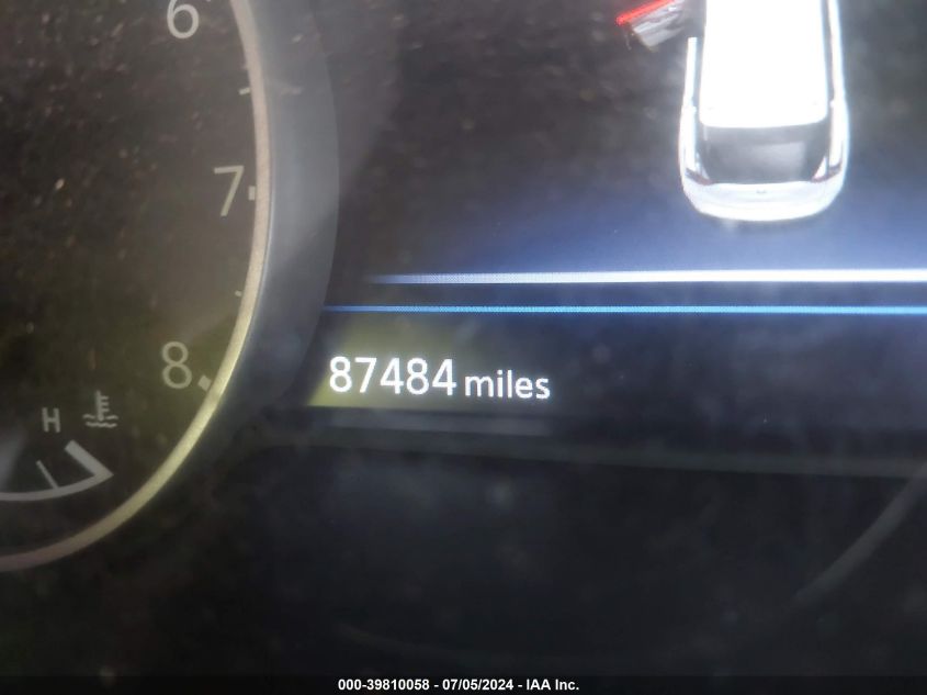 2020 Nissan Murano Sv Intelligent Awd VIN: 5N1AZ2BS0LN115219 Lot: 39810058