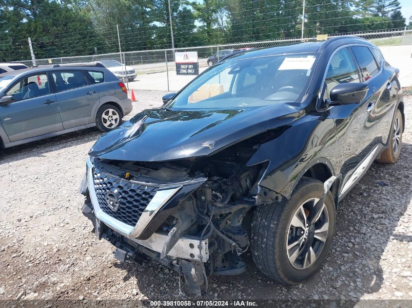 2020 Nissan Murano Sv Intelligent Awd VIN: 5N1AZ2BS0LN115219 Lot: 39810058