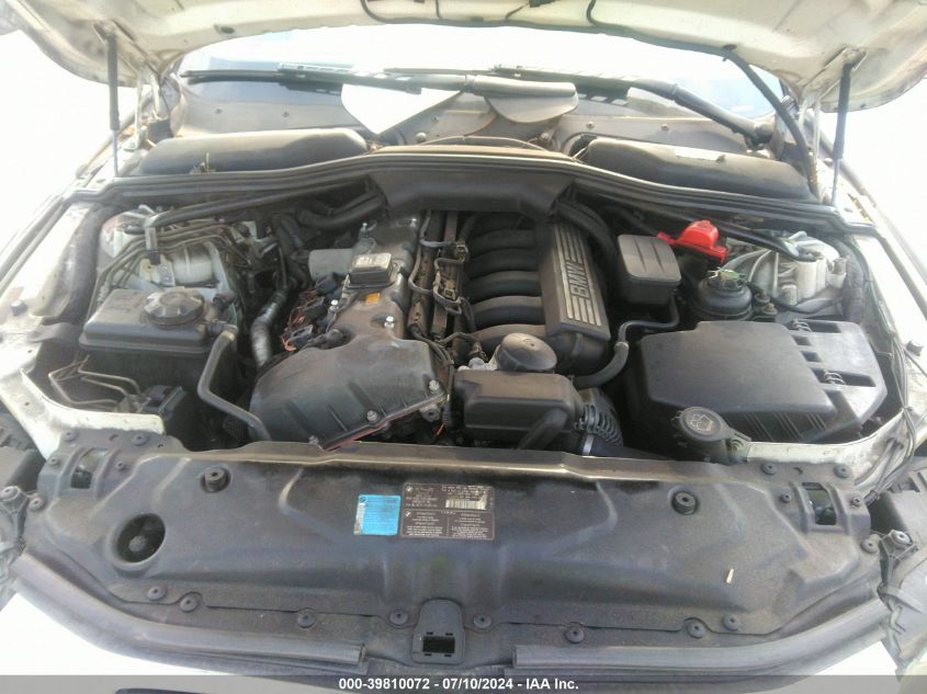 2006 BMW 530 I VIN: WBANE73586CM42939 Lot: 39810072